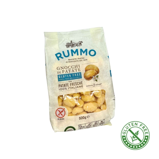 Gnocchi ziemniaczane bezglutenowe - Gnocchi di patate senza glutine con patate fresche 100% Italiane RUMMO